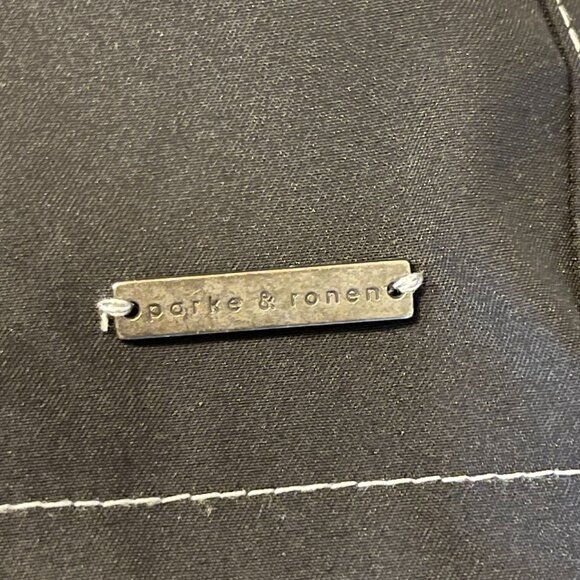 Parke & Ronen Black Swim Trunks Size 34 Drawstring Closure - Picture 4 of 16